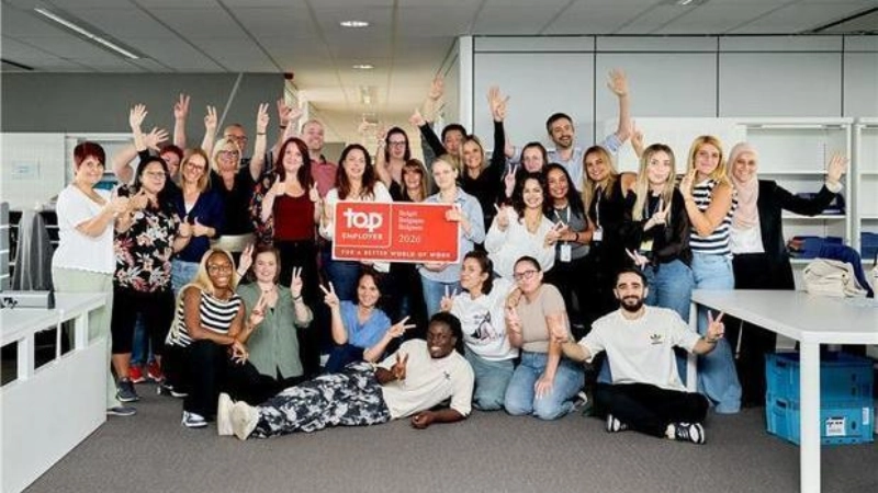 Partenamut est la première mutualité belge à obtenir la certification Top Employer.